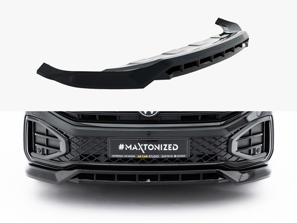 Maxton Design Front Splitter Volkswagen Touareg R-Line Mk3 Facelift - Wayside Performance 