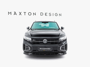 Maxton Design Front Splitter Volkswagen Touareg R-Line Mk3 Facelift - Wayside Performance 