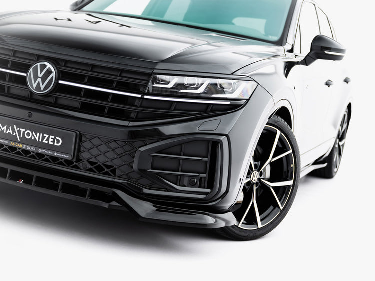 Maxton Design Front Splitter Volkswagen Touareg R-Line Mk3 Facelift - Wayside Performance 