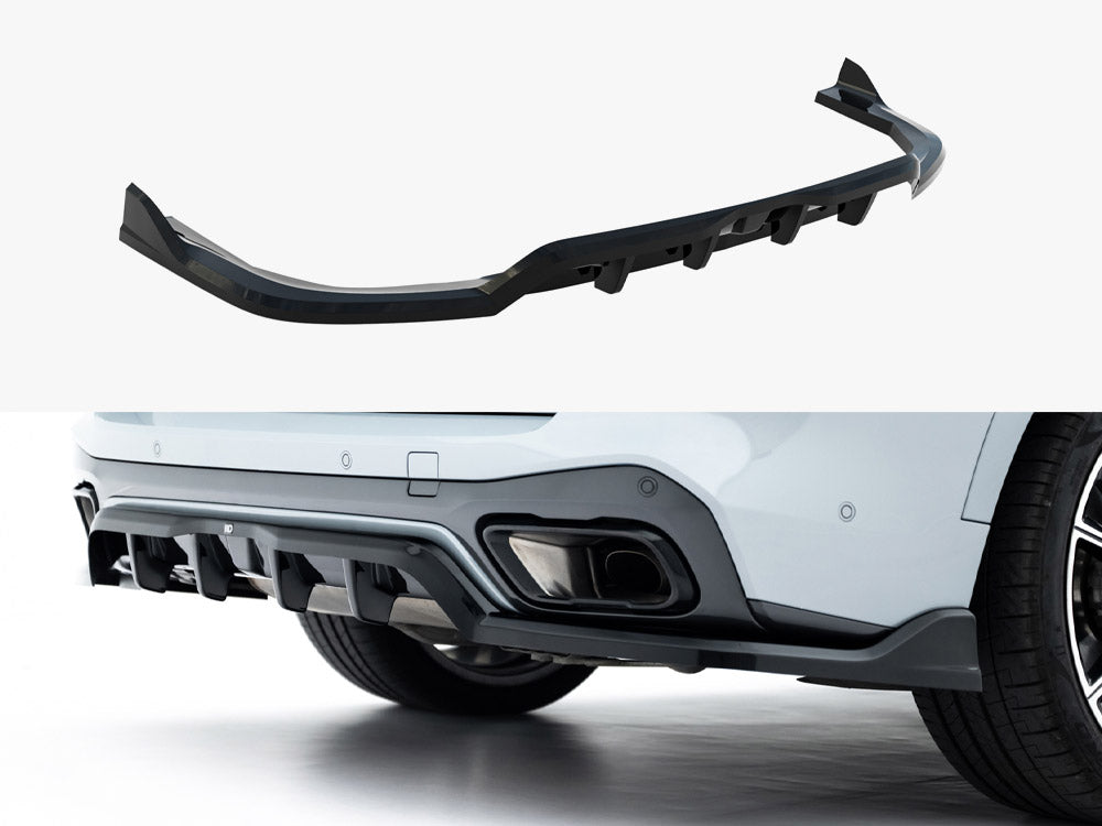 Maxton Design Rear Splitter (Vertical Bars) V.2 BMW X5 M-Pack G05 Facelift - Wayside Performance 