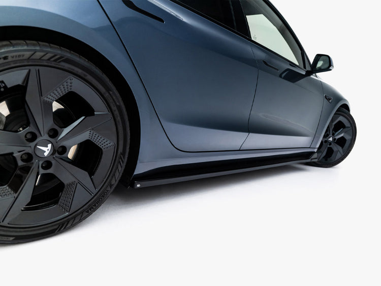Maxton Design Side Skirts Diffusers V.2 Tesla Model 3 - Wayside Performance 