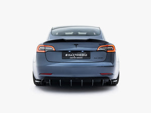Rear Valance V.2 Tesla Model 3 - Wayside Performance 