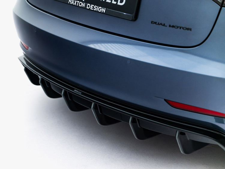 Rear Valance V.2 Tesla Model 3 - Wayside Performance 
