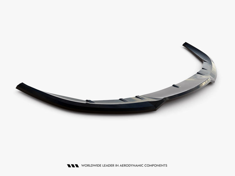 Maxton Design Front Splitter Porsche Taycan Mk1 - Wayside Performance 