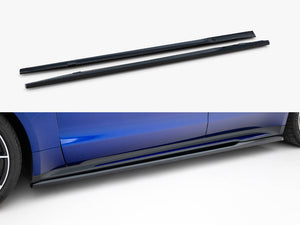 Maxton Design Side Skirts Diffusers Porsche Taycan Mk1 - Wayside Performance 