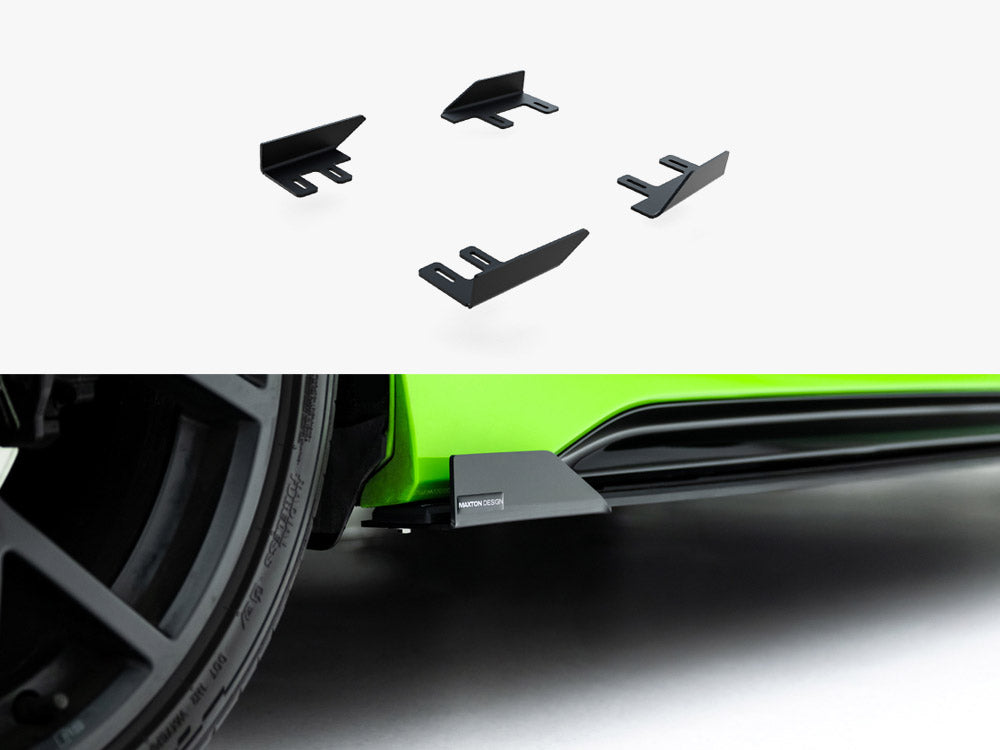 Maxton Design Side Flaps Audi RS3 Sportback 8Y Facelift - Wayside Performance 