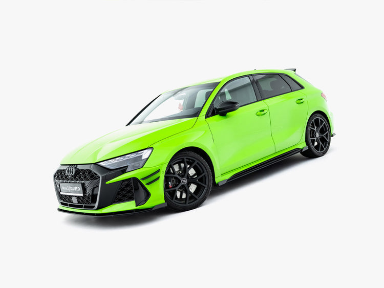 Maxton Design Side Flaps Audi RS3 Sportback 8Y Facelift - Wayside Performance 