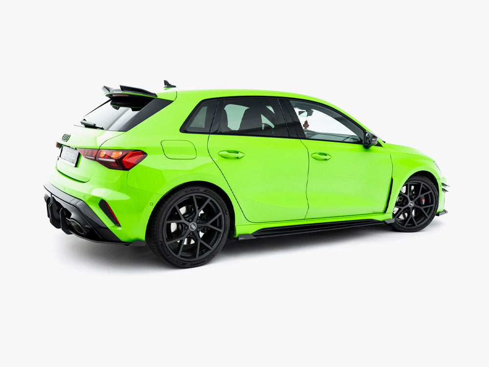 Maxton Design Street PRO Side Skirt Diffusers + Flaps Audi RS3 Sportback 8Y Facelift - Wayside Performance 