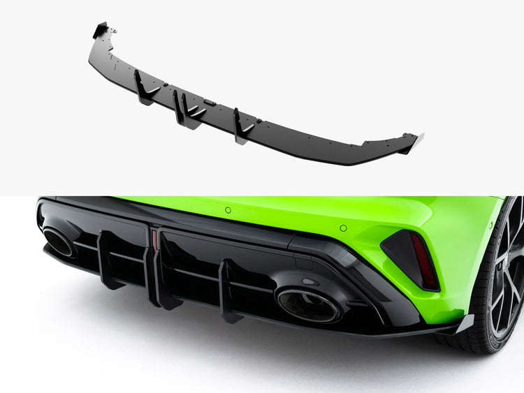 Maxton Design Street PRO Rear Diffuser + Flaps Audi RS3 Sportback 8Y Facelift - Wayside Performance 