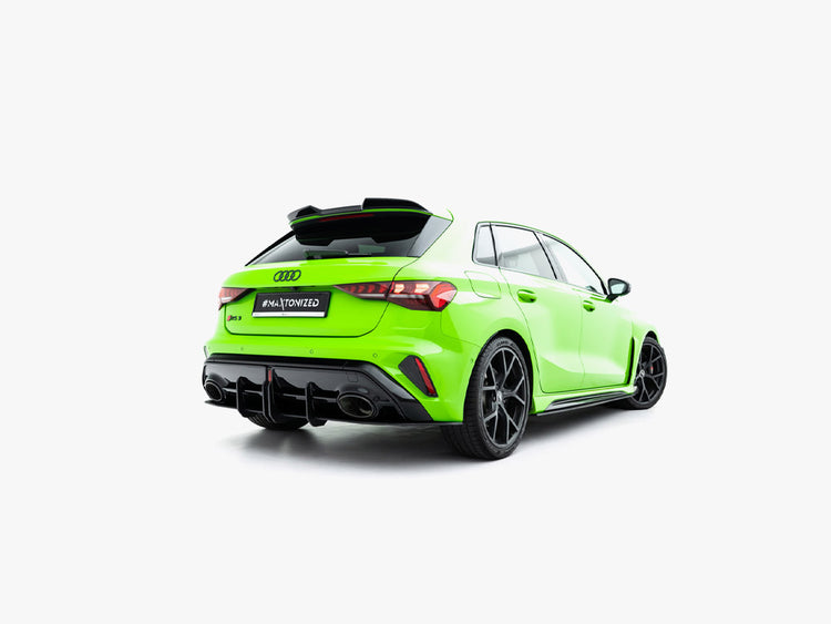 Maxton Design Street PRO Rear Diffuser Audi RS3 Sportback 8Y Facelift - Wayside Performance 