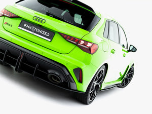 Maxton Design Street PRO Rear Diffuser Audi RS3 Sportback 8Y Facelift - Wayside Performance 