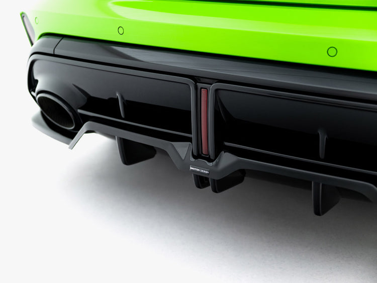 Maxton Design Rear Splitter (Vertical Bars) V.2 Audi RS3 Sportback 8Y Facelift - Wayside Performance 