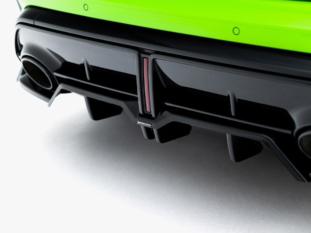 Maxton Design Rear Splitter (Vertical Bars) V.1 Audi RS3 Sportback 8Y Facelift - Wayside Performance 