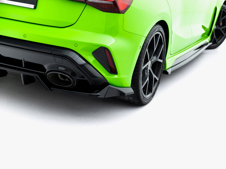Maxton Design Rear Splitter (Vertical Bars) V.1 Audi RS3 Sportback 8Y Facelift - Wayside Performance 