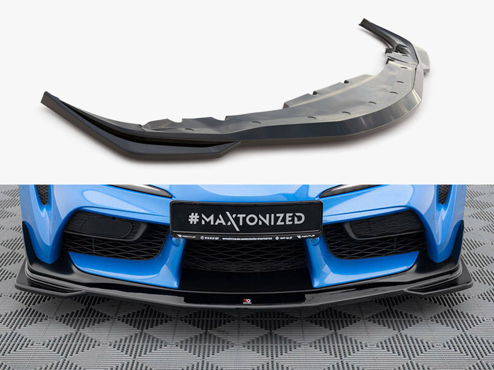 Maxton Design Front Splitter V.1 Toyota Supra Mk5 (2019-)