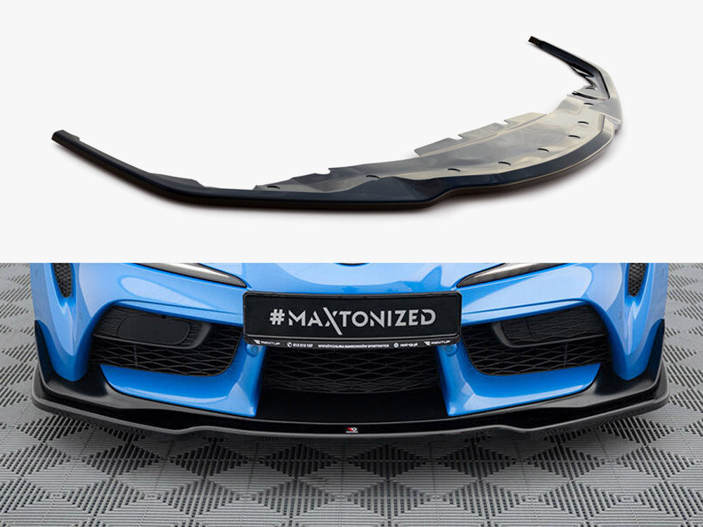 Maxton Design Front Splitter V.2 Toyota Supra Mk5 (2019-)