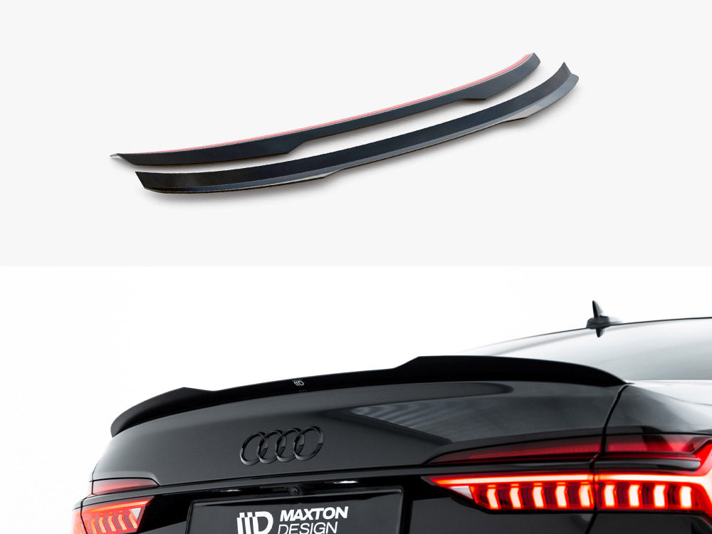 Spoiler CAP Audi A6 Sedan C8