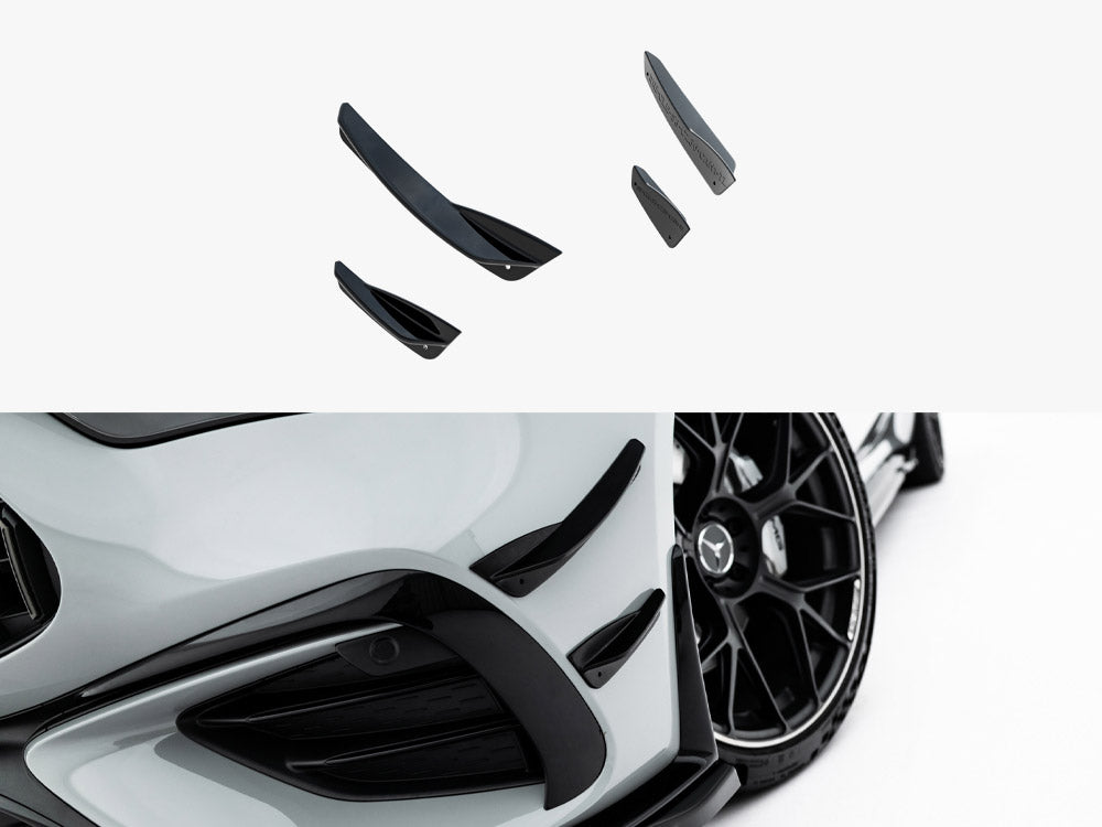 Maxton Design Front Bumper Wings (Canards) Mercedes-AMG CLE 53 Aero C236