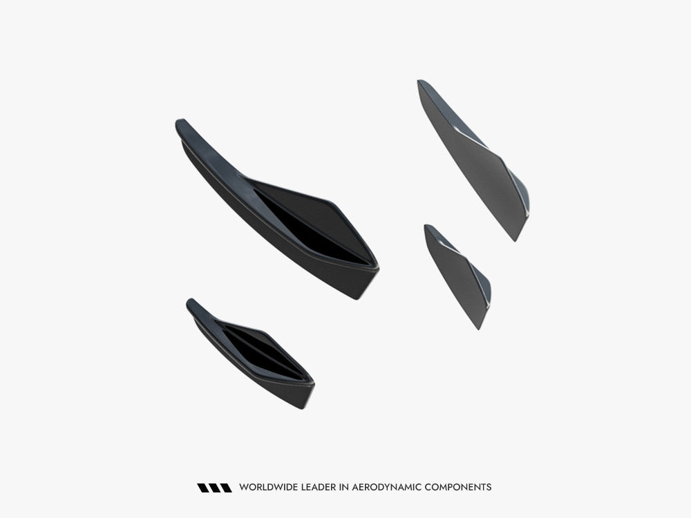 Maxton Design Front Bumper Wings (Canards) Audi A5 S-Line / S5 Sedan / Avant B10