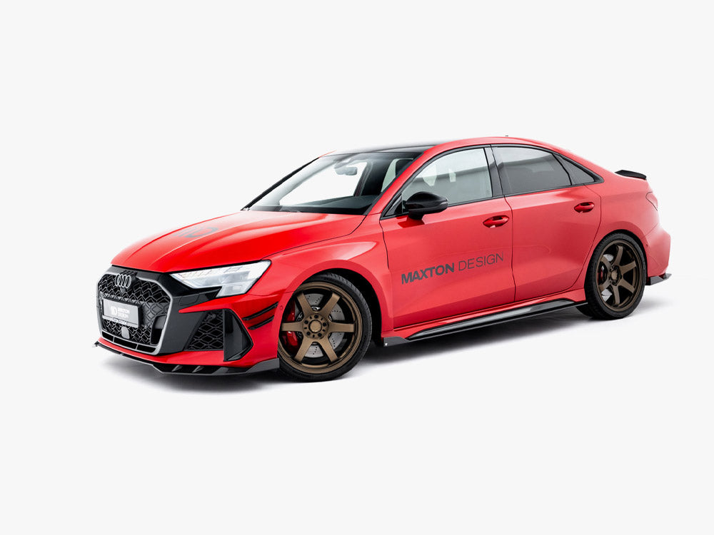 Maxton Design Prepreg Carbon Fiber Side Skirts V.1 Audi RS3 Sedan 8Y Facelift
