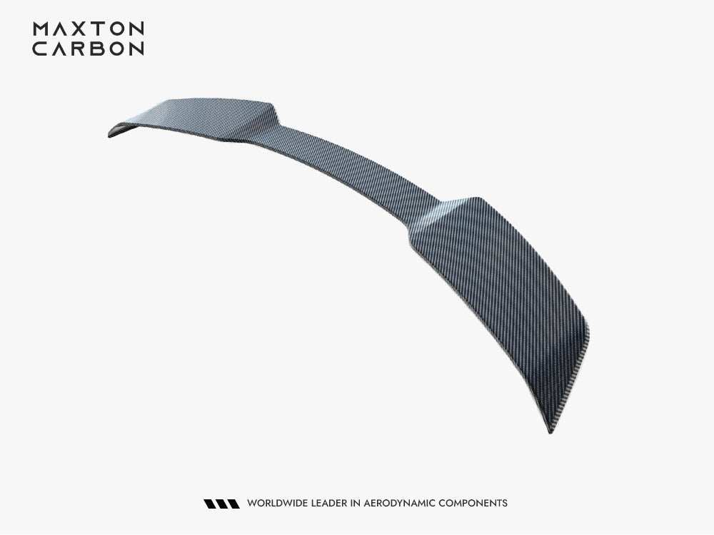 Maxton Design Carbon Fiber Tailgate Spoiler (Upper) Audi SQ8 / Q8 S-Line Mk1 Facelift - Wayside Performance 
