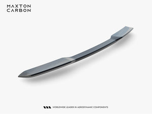 Maxton Design Carbon Fiber Tailgate Spoiler (Upper) Audi SQ8 / Q8 S-Line Mk1 Facelift - Wayside Performance 