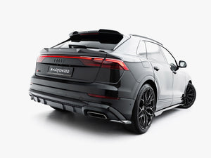 Maxton Design Prepreg Carbon Fiber Rear Side Splitters Audi Q8 S-Line Mk1 Facelift - Wayside Performance 