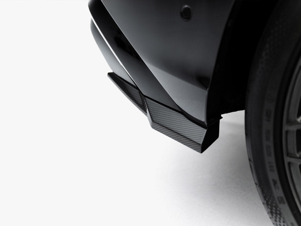 Maxton Design Prepreg Carbon Fiber Rear Side Splitters Audi Q8 S-Line Mk1 Facelift - Wayside Performance 