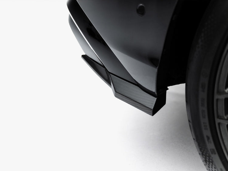 Maxton Design Prepreg Carbon Fiber Rear Side Splitters Audi Q8 S-Line Mk1 Facelift - Wayside Performance 