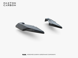 Maxton Design Prepreg Carbon Fiber Rear Side Splitters Audi Q8 S-Line Mk1 Facelift - Wayside Performance 