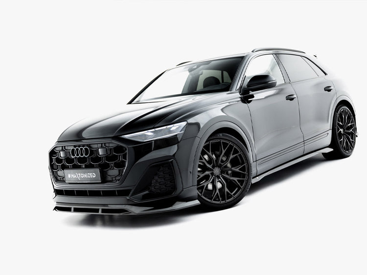 Maxton Design Prepreg Carbon Fiber Side Skirts Audi SQ8 / Q8 S-Line Mk1 Facelift - Wayside Performance 