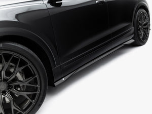 Maxton Design Prepreg Carbon Fiber Side Skirts Audi SQ8 / Q8 S-Line Mk1 Facelift - Wayside Performance 