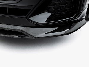 Maxton Design Prepreg Carbon Fiber Front Splitter Audi SQ8 / Q8 S-Line Mk1 Facelift - Wayside Performance 