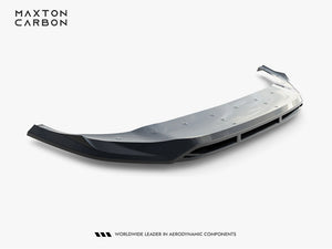 Maxton Design Prepreg Carbon Fiber Front Splitter Audi SQ8 / Q8 S-Line Mk1 Facelift - Wayside Performance 