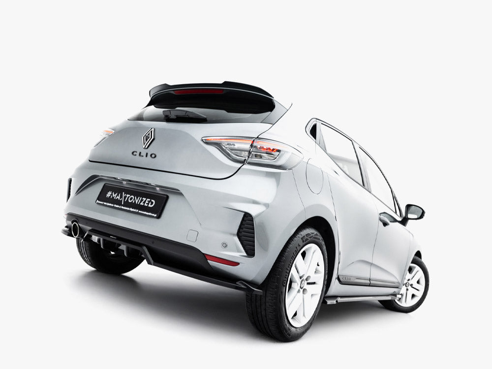 Maxton Design Rear Splitter (Vertical Bars) Renault Clio Mk5 Facelift - Wayside Performance 