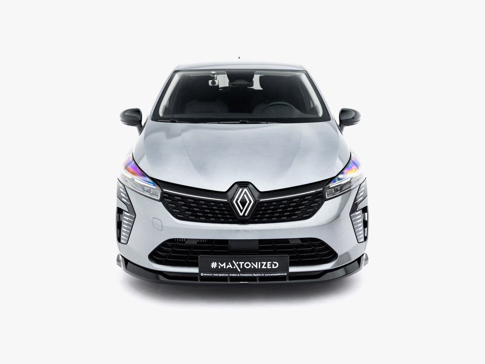 Maxton Design Front Splitter Renault Clio Mk5 Facelift - Wayside Performance 