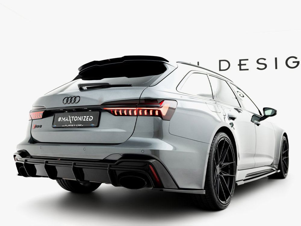 Maxton DesignRear Valance Audi RS6 C8 (Version with towbar)
