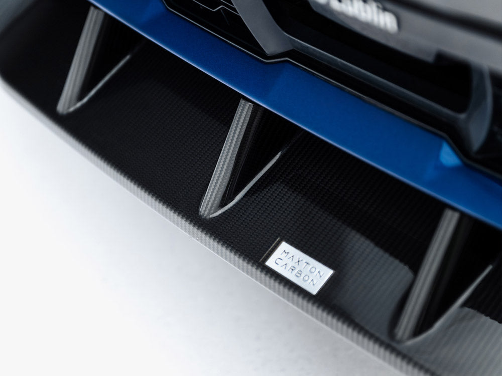 Maxton Design Prepreg Carbon Fiber Front Splitter BMW X7 M-Pack G07 - Wayside Performance 