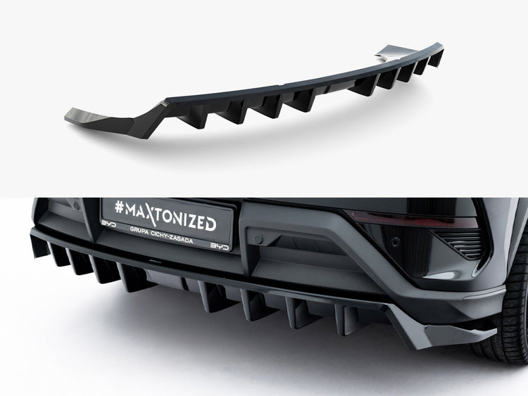Maxton Design Rear Splitter (Vertical Bars) BYD Sealion 7 Mk1 - Wayside Performance 