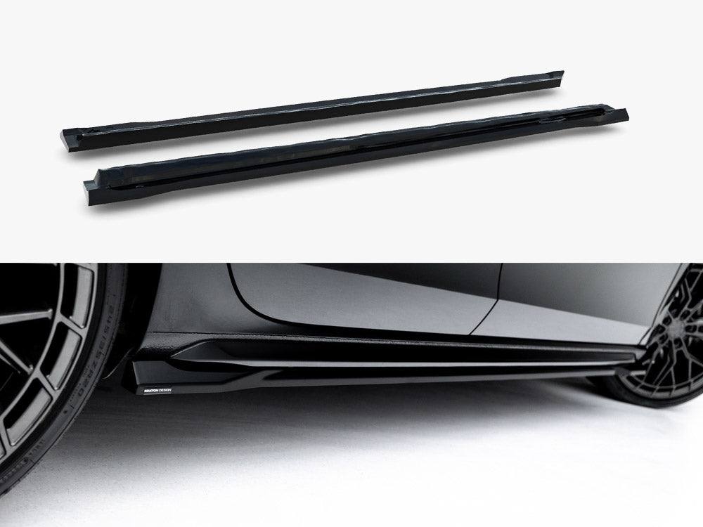 Maxton Design Side Skirt Diffusers V.1 Skoda Superb Sportline Mk4