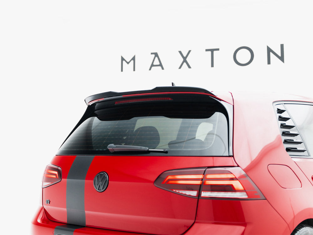 Maxton Design Spoiler CAP V.3 Volkswagen Golf R / R-Line / GTI / GTD Mk7 / Mk7 Facelift - Wayside Performance 