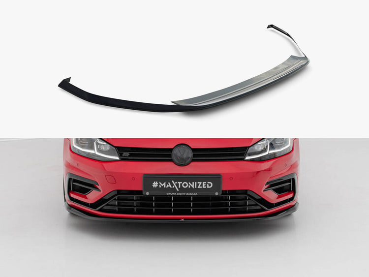 Maxton Design Front Splitter V.7 Vw Golf 7 R / R-line Facelift - Wayside Performance 