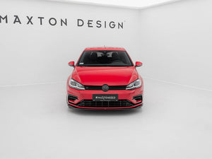 Maxton Design Front Splitter V.7 Vw Golf 7 R / R-line Facelift - Wayside Performance 