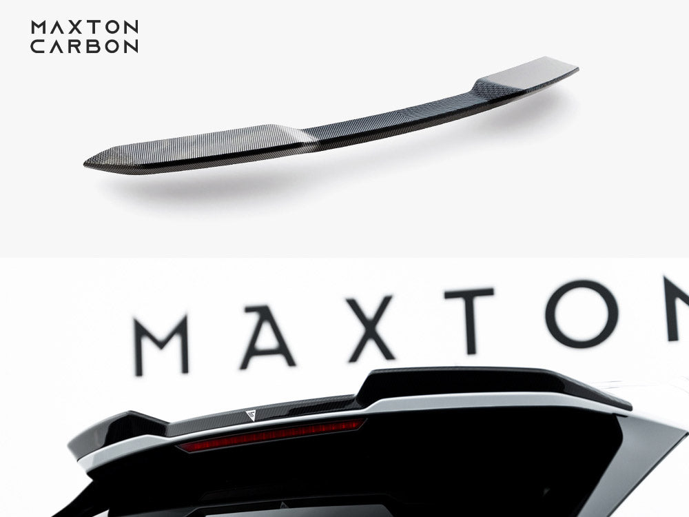 Carbon Fiber Tailgate Spoiler (Upper) Audi Rsq8 Mk1 - Wayside Performance 