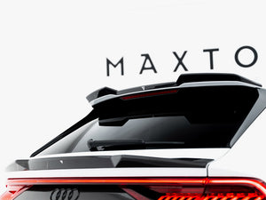 Carbon Fiber Tailgate Spoiler (Upper) Audi Rsq8 Mk1 - Wayside Performance 