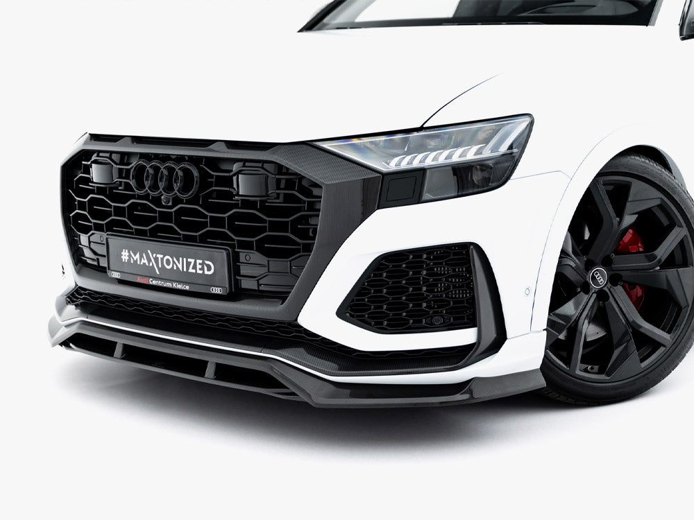 Carbon Fiber Front Splitter Audi Rsq8 Mk1 - Wayside Performance 