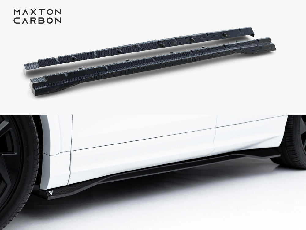 Carbon Fiber Side Skirts Audi Rsq8 Mk1 - Wayside Performance 