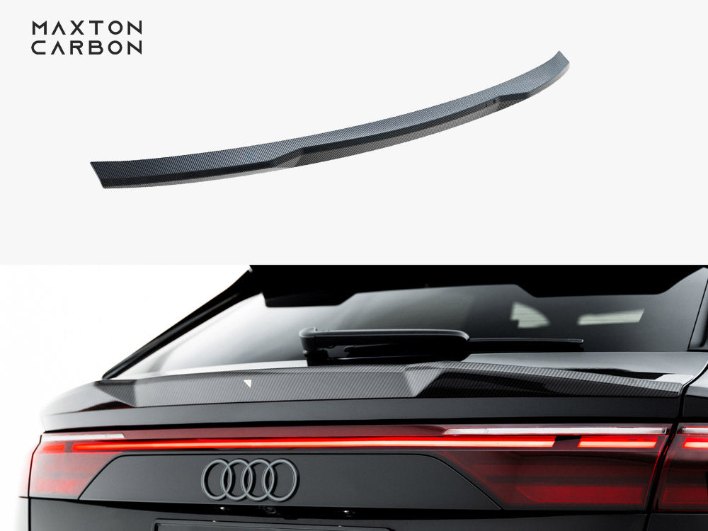 Carbon Fiber Tailgate Spoiler Audi Rsq8 Mk1 - Wayside Performance 