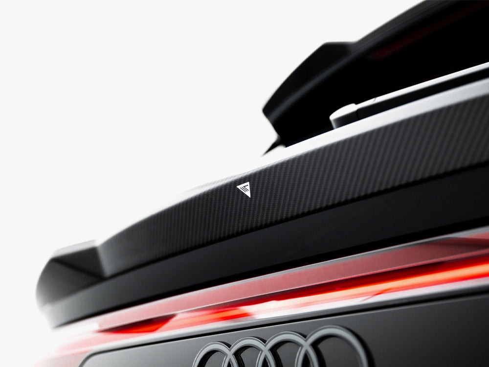 Carbon Fiber Tailgate Spoiler Audi Rsq8 Mk1 - Wayside Performance 