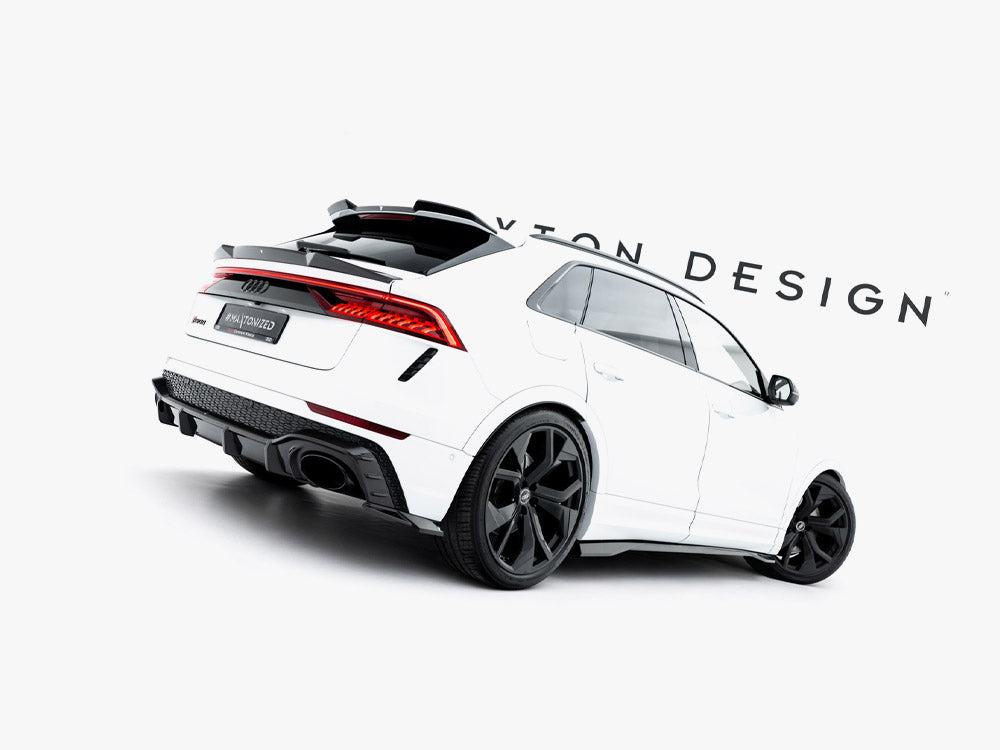 Carbon Fiber Rear Side Splitters Audi Rsq8 Mk1 - Wayside Performance 